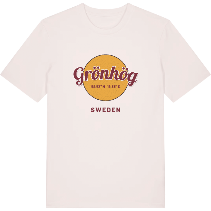 Grönhög cirkel t-shirt – t-shirt från PinShirt
