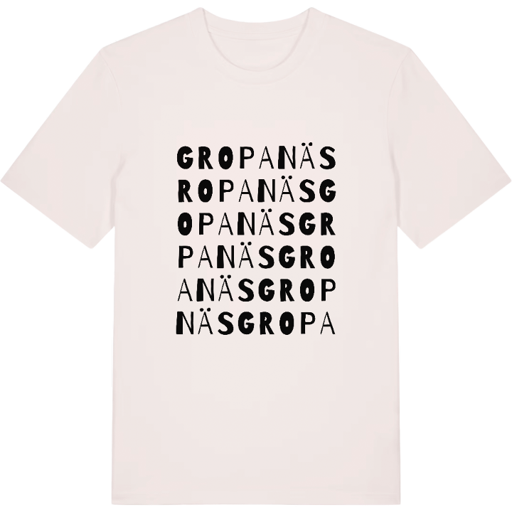Gropanäs ordlek t-shirt – t-shirt från PinShirt