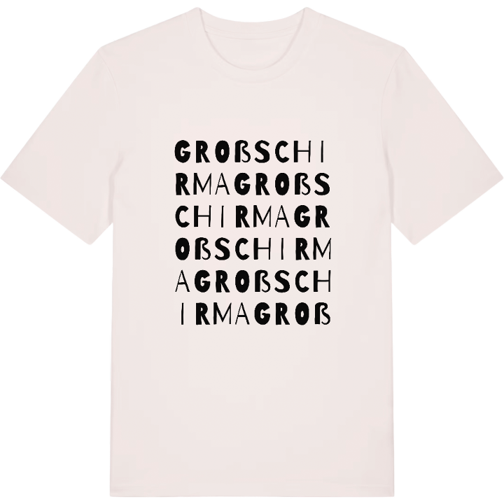 Großschirma ordlek t-shirt – t-shirt från PinShirt