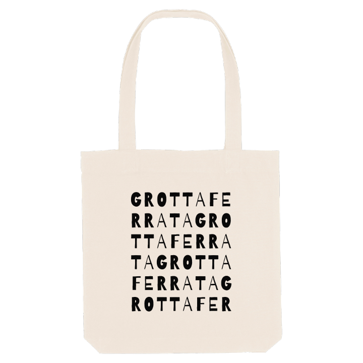 Grottaferrata ordlek tygkasse – tygkasse från PinShirt