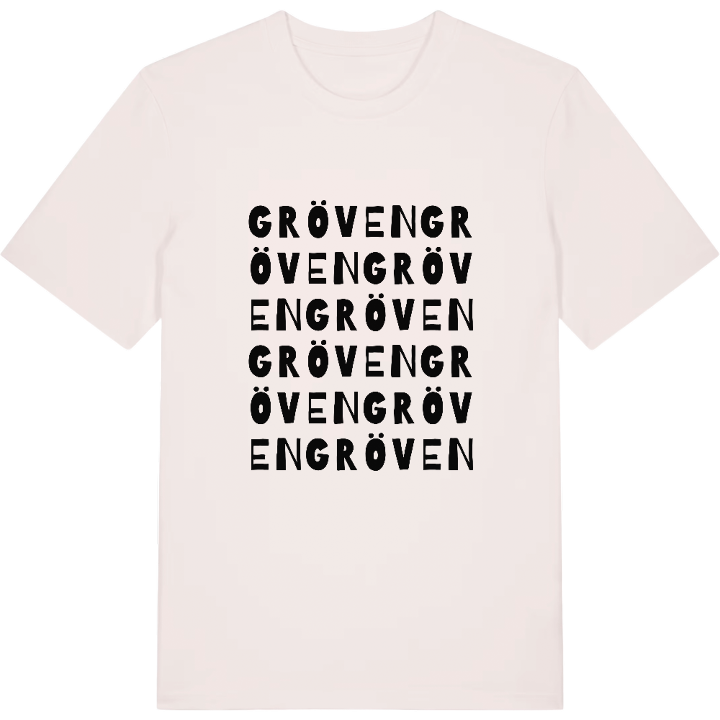Gröven ordlek t-shirt – t-shirt från PinShirt