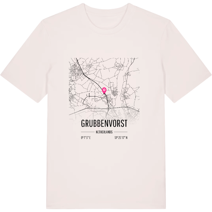 Grubbenvorst karta t-shirt – t-shirt från PinShirt