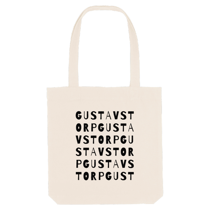 Gustavstorp ordlek tygkasse – tygkasse från PinShirt