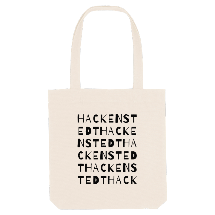 Hackenstedt ordlek tygkasse – tygkasse från PinShirt