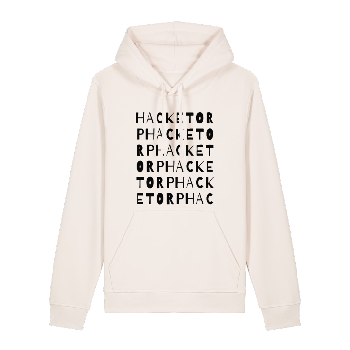 Hacketorp ordlek hoodie – hoodie från PinShirt