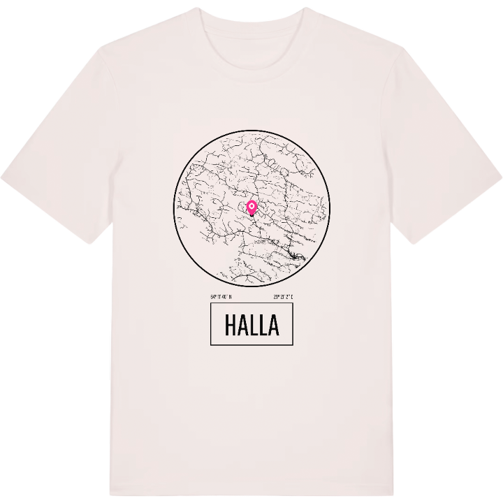 Halla t-shirt – t-shirt från PinShirt