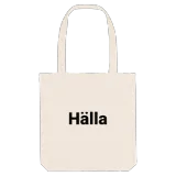 Hälla fetstil tygkasse