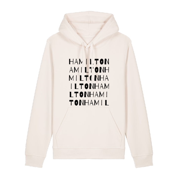 Hamilton ordlek hoodie – hoodie från PinShirt