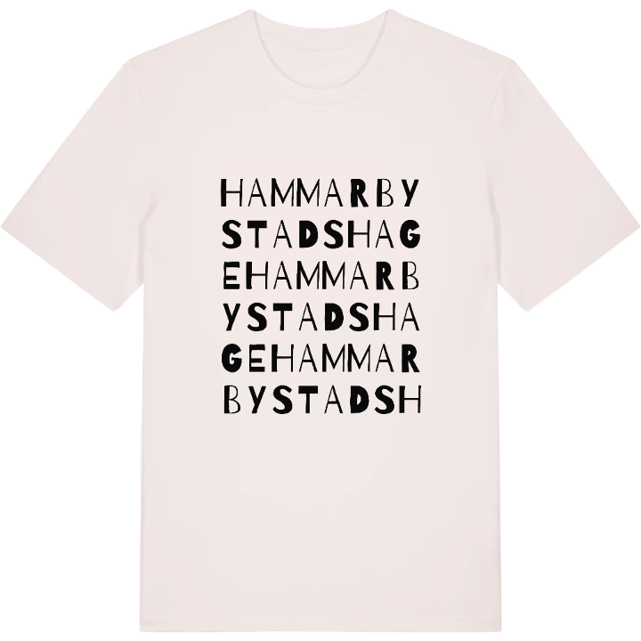 Hammarby Stadshage ordlek t-shirt – t-shirt från PinShirt