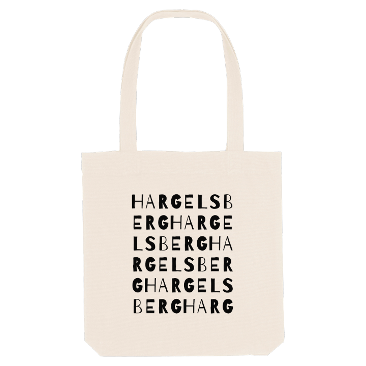 Hargelsberg ordlek tygkasse – tygkasse från PinShirt