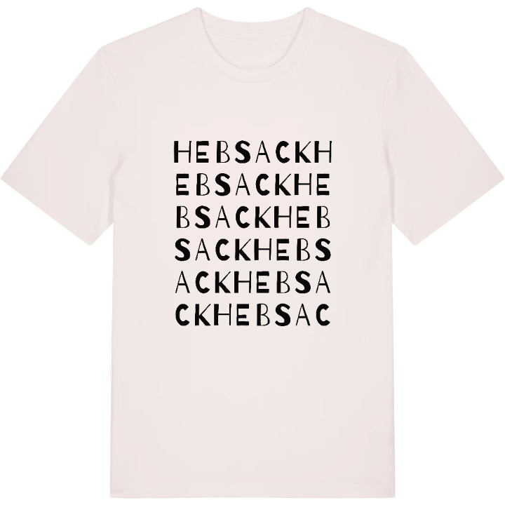 Hebsack ordlek t-shirt – t-shirt från PinShirt