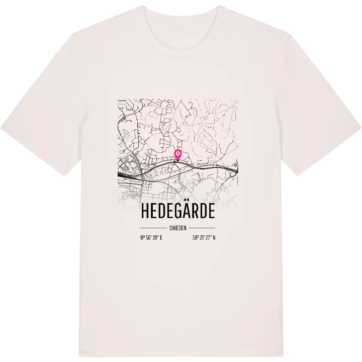 Hedegärde karta t-shirt – t-shirt från PinShirt