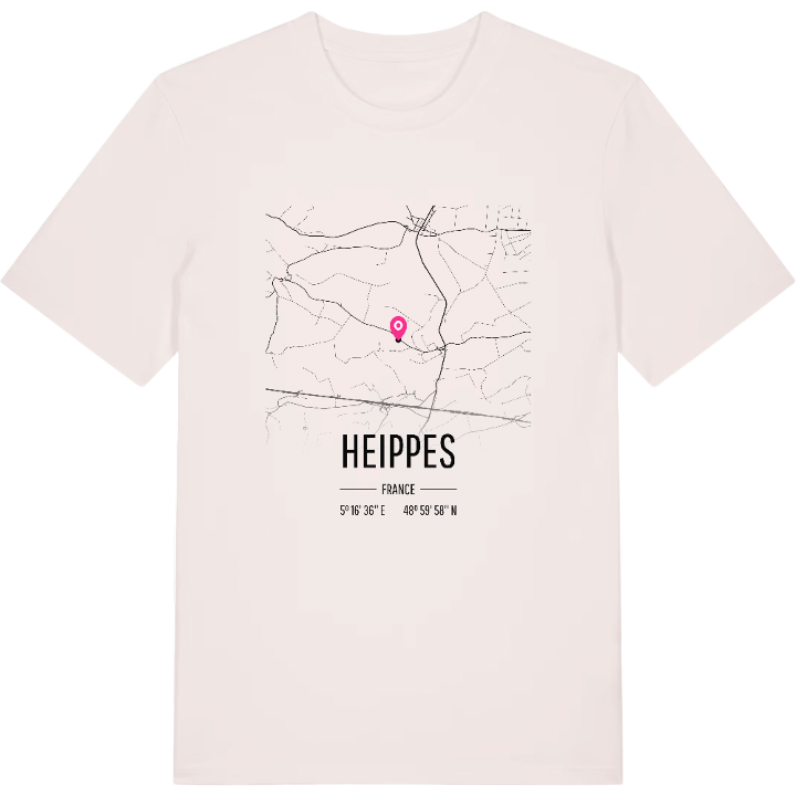 Heippes karta t-shirt – t-shirt från PinShirt