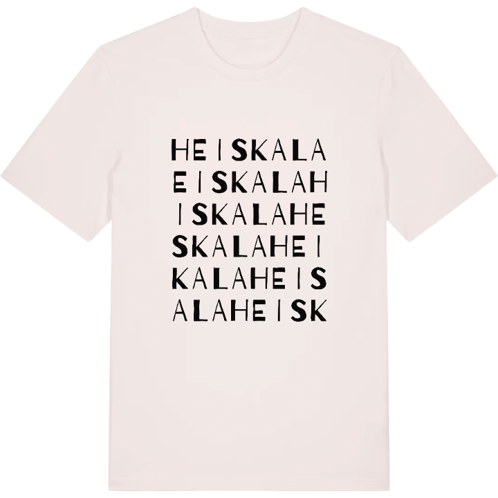 Heiskala ordlek t-shirt – t-shirt från PinShirt