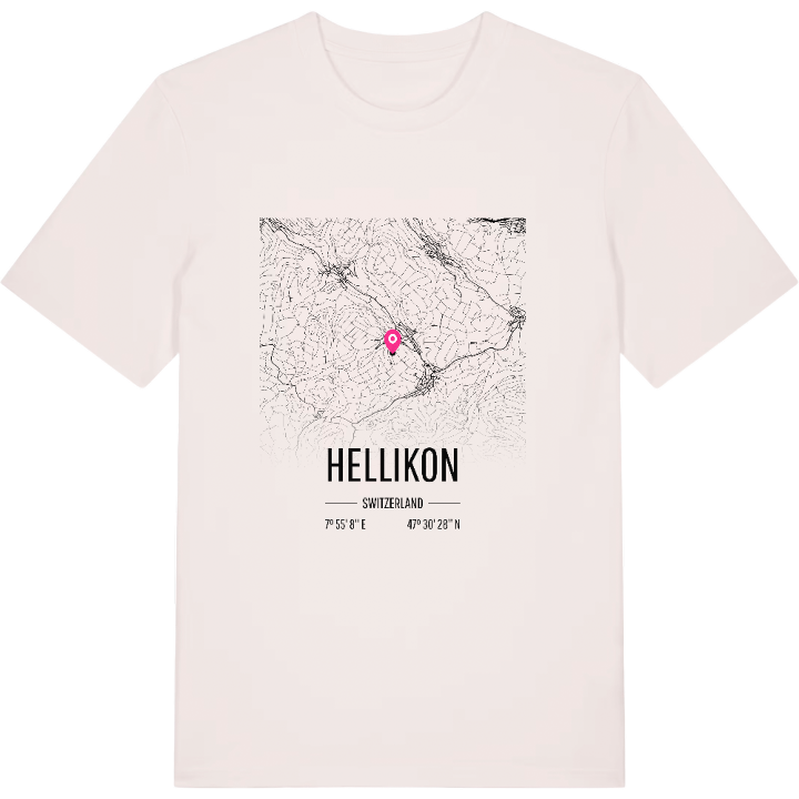 Hellikon karta t-shirt – t-shirt från PinShirt
