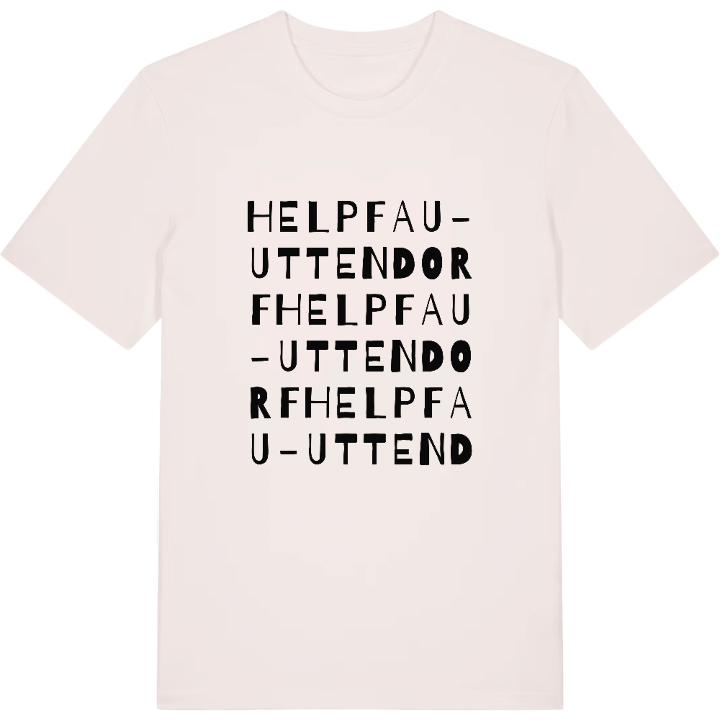 Helpfau-Uttendorf ordlek t-shirt – t-shirt från PinShirt