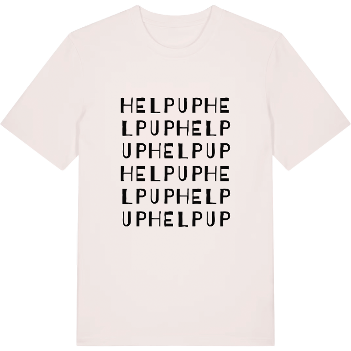 Helpup ordlek t-shirt – t-shirt från PinShirt