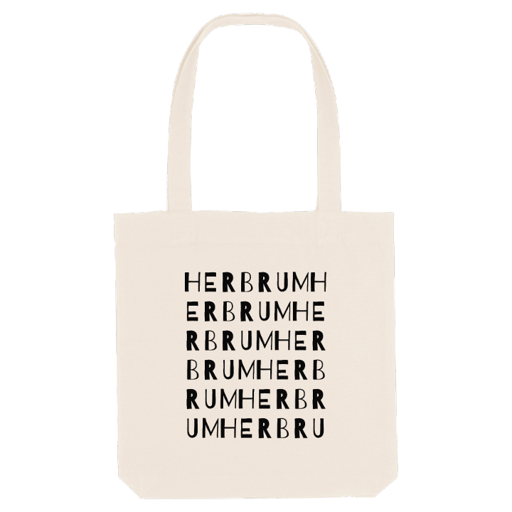 Herbrum ordlek tygkasse – tygkasse från PinShirt