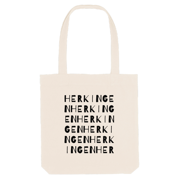 Herkingen ordlek tygkasse – tygkasse från PinShirt