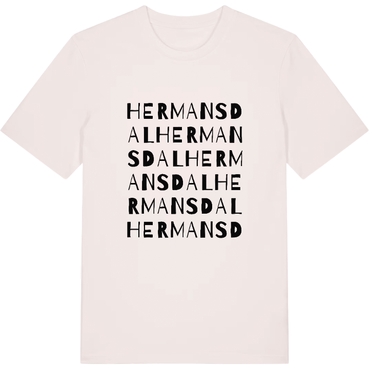Hermansdal ordlek t-shirt – t-shirt från PinShirt