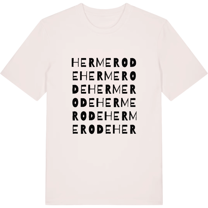 Hermerode ordlek t-shirt – t-shirt från PinShirt