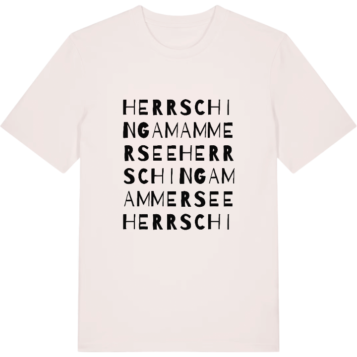 Herrsching am Ammersee ordlek t-shirt – t-shirt från PinShirt