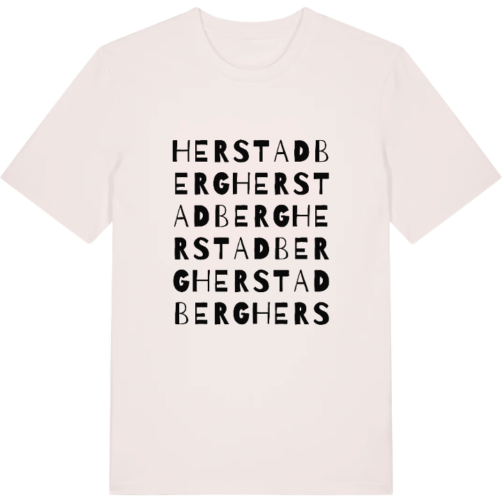 Herstadberg ordlek t-shirt – t-shirt från PinShirt