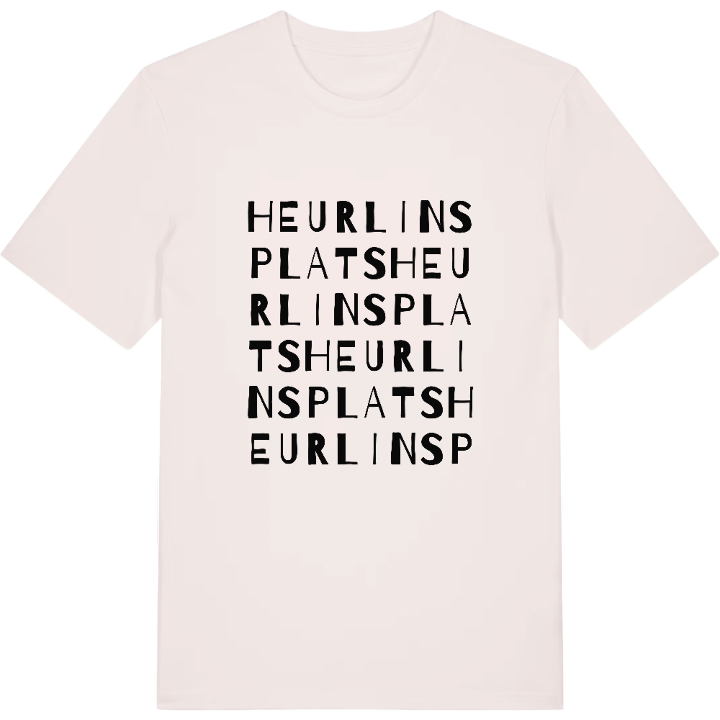 Heurlins Plats ordlek t-shirt – t-shirt från PinShirt