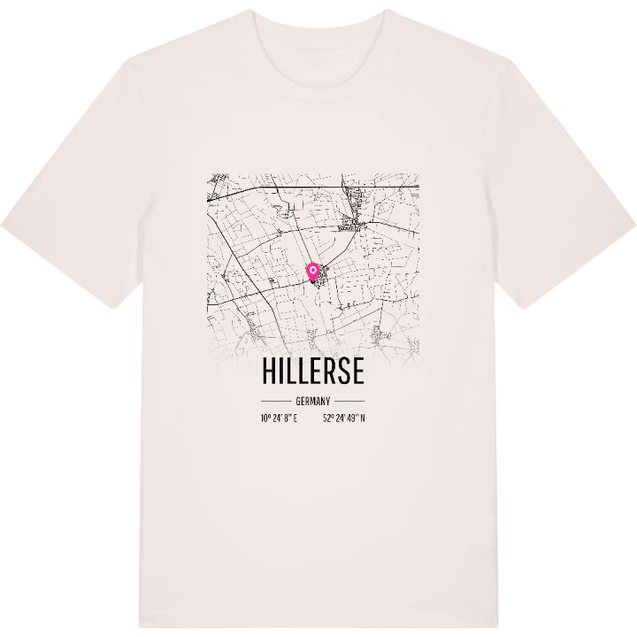 Hillerse karta t-shirt – t-shirt från PinShirt