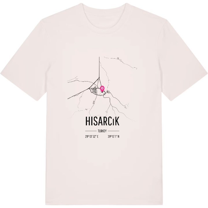 Hisarcık karta t-shirt – t-shirt från PinShirt
