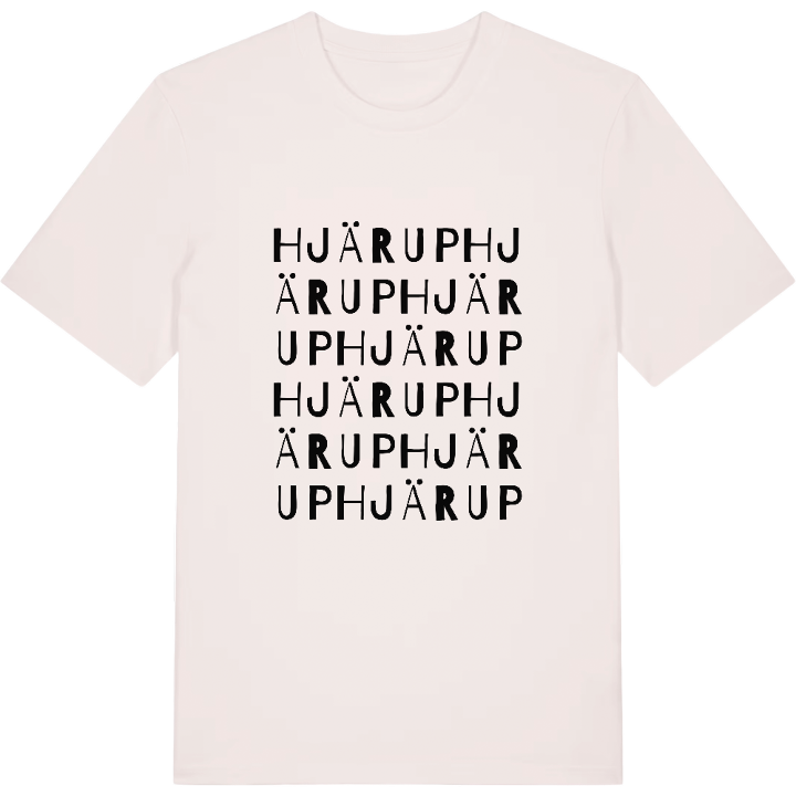 Hjärup ordlek t-shirt – t-shirt från PinShirt