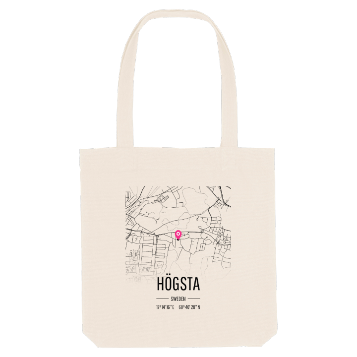 Högsta karta tygkasse – tygkasse från PinShirt