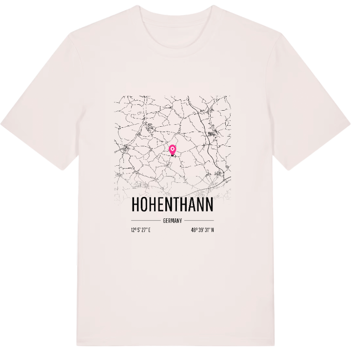 Hohenthann karta t-shirt – t-shirt från PinShirt