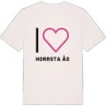 Jag älskar Horrsta ås t-shirt stort tryck