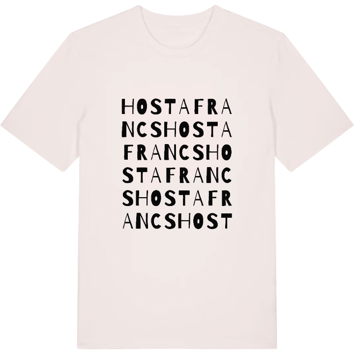 Hostafrancs ordlek t-shirt – t-shirt från PinShirt