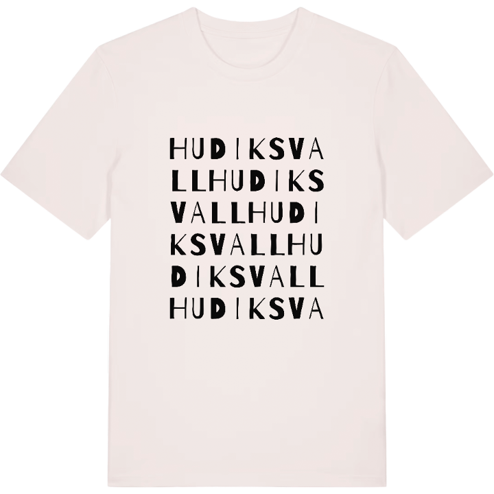 Hudiksvall ordlek t-shirt – t-shirt från PinShirt