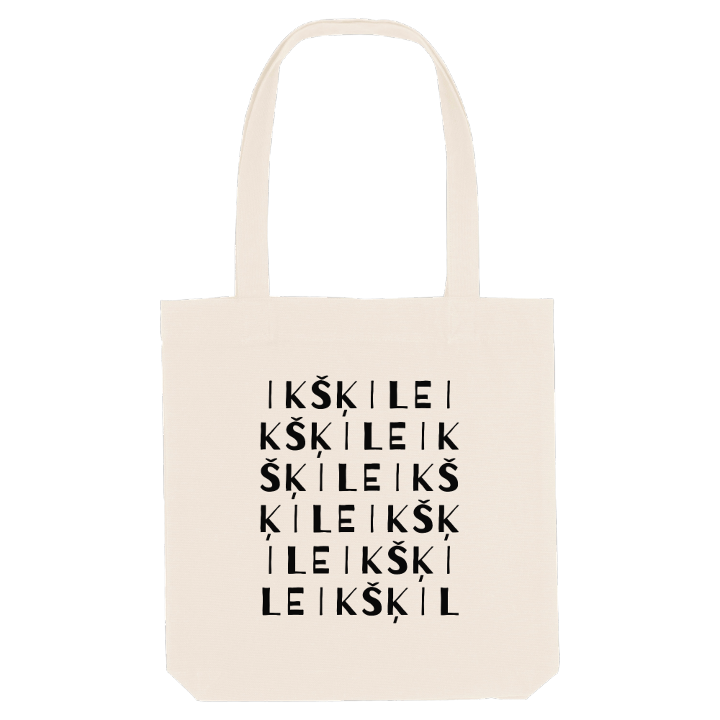 Ikšķile ordlek tygkasse – tygkasse från PinShirt
