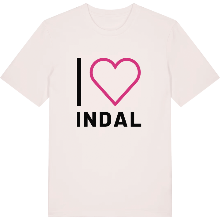 Jag älskar Indal t-shirt stort tryck – t-shirt från PinShirt