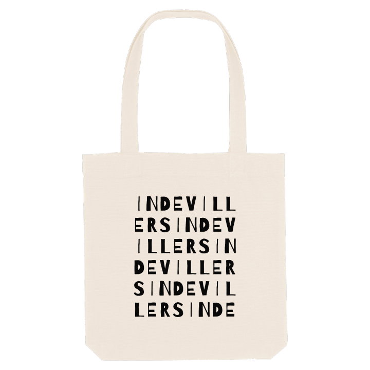 Indevillers ordlek tygkasse – tygkasse från PinShirt