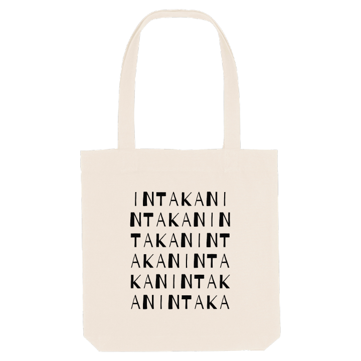 Intakan ordlek tygkasse – tygkasse från PinShirt