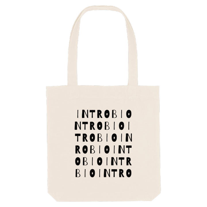 Introbio ordlek tygkasse – tygkasse från PinShirt