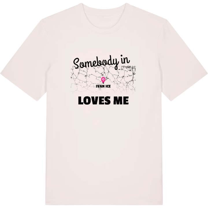 Någon i Ivančice älskar mig t-shirt – t-shirt från PinShirt