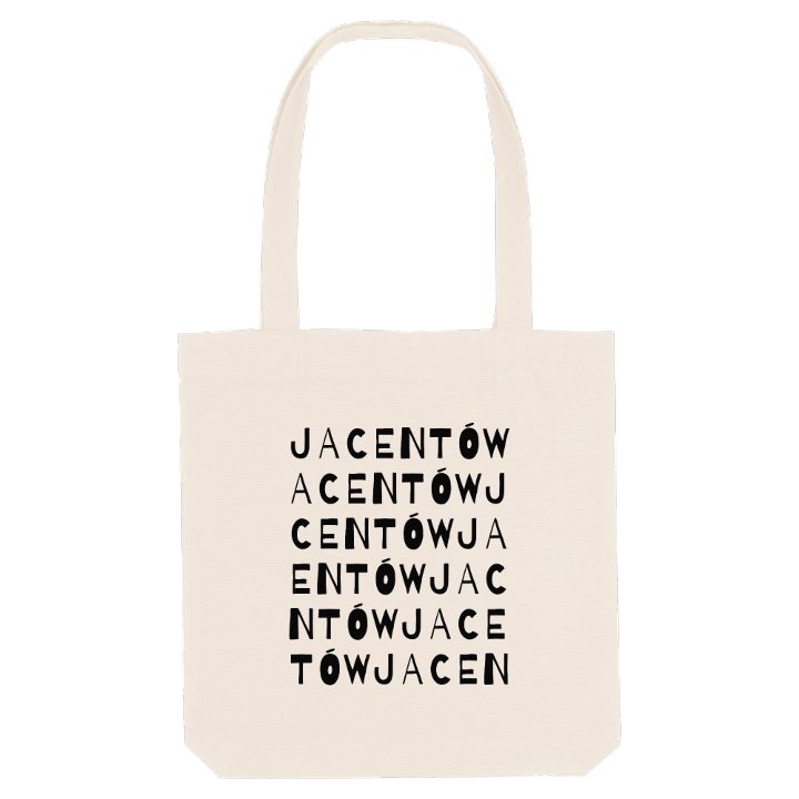 Jacentów ordlek tygkasse – tygkasse från PinShirt