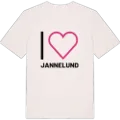 Jag älskar Jannelund t-shirt stort tryck