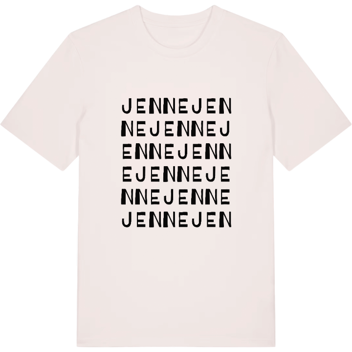 Jenne ordlek t-shirt – t-shirt från PinShirt