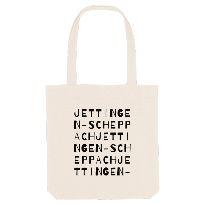 Jettingen-Scheppach ordlek tygkasse – tygkasse från PinShirt