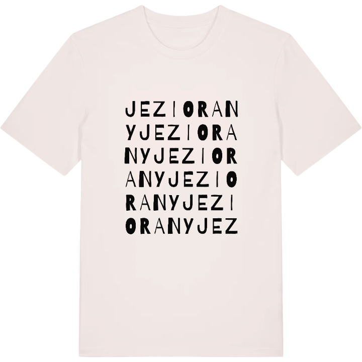 Jeziorany ordlek t-shirt – t-shirt från PinShirt