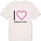 Jag älskar Jordvallstorp t-shirt stort tryck