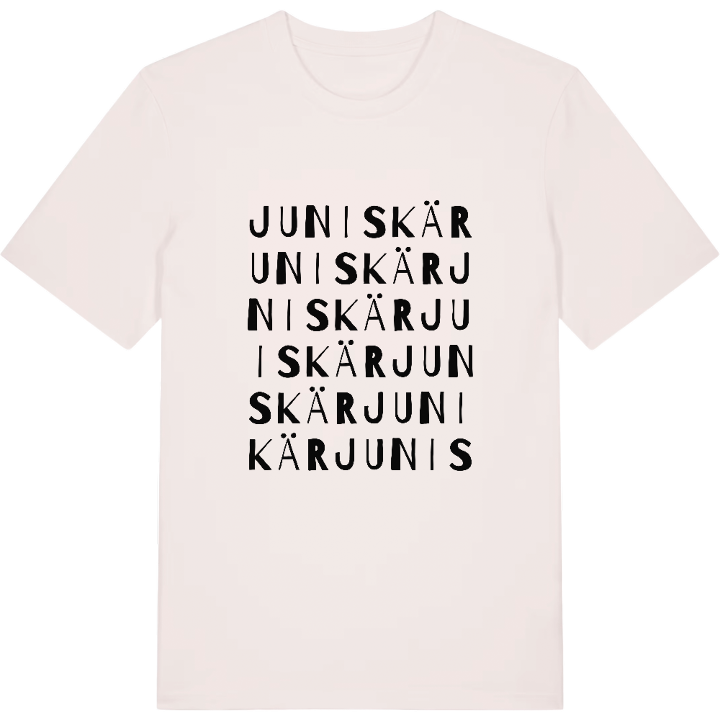 Juniskär ordlek t-shirt – t-shirt från PinShirt
