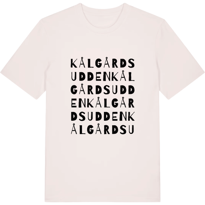 Kålgårdsudden ordlek t-shirt – t-shirt från PinShirt